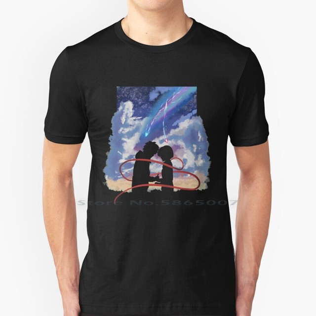 Kimi No Na Wa ( Your Name ) T Shirt 100% Cotton Kimi No Na Wa Manga Anime  Movie Your Name Taki Mitsuha Studio Ghibli Miyazaki - AliExpress